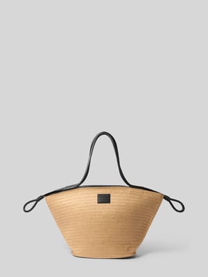 Handtasche in Flecht-Optik Modell 'Banoi' Shop The Look MANNEQUINE