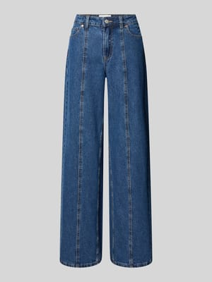 Wide Fit Jeans mit Ziernähten Modell 'Elsie' Shop The Look MANNEQUINE