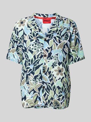 Relaxed Fit Freizeithemd mit 1/2-Arm Shop The Look MANNEQUINE