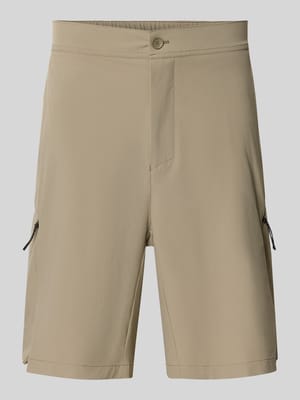 Relaxed Fit Cargoshorts mit Label-Schriftzug Modell 'GLOBE CARGO' Shop The Look MANNEQUINE