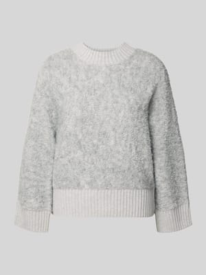 Gebreide pullover met ribboorden, model 'Pennan' Shop The Look MANNEQUINE