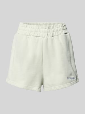 High Waist Sweatshorts mit Logo-Stitching Modell 'WILUNA' Shop The Look MANNEQUINE