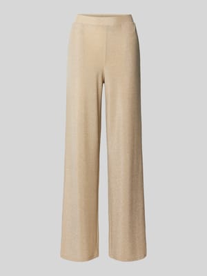 Stoffen broek met elastische band Shop The Look MANNEQUINE