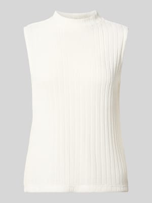 Stricktop in Ripp-Optik Modell 'Usodie' Shop The Look MANNEQUINE