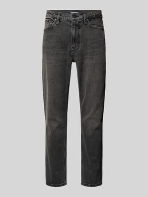Tapered Fit Jeans aus Bio-Baumwoll-Mix Modell 'MAAKX' Shop The Look MANNEQUINE