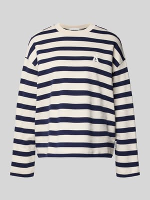 Oversized sweatshirt van puur biologisch katoen, 'ICONIC FRANKAA BOLD' Shop The Look MANNEQUINE