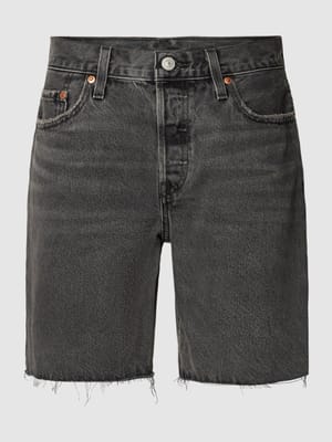 Korte jeans met franjes Shop The Look MANNEQUINE