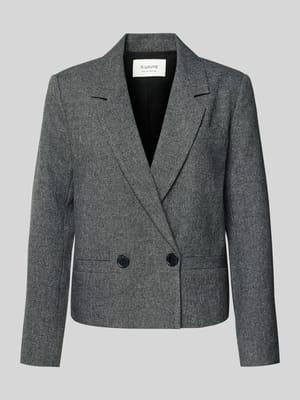 Blazer met reverskraag, model 'Etona' Shop The Look MANNEQUINE