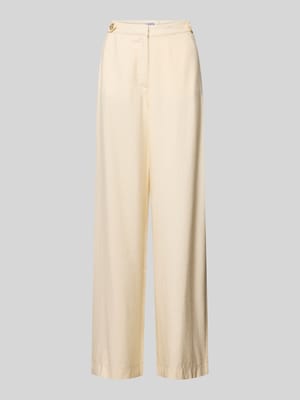 Wide Leg Hose aus Modal-Mix Shop The Look MANNEQUINE