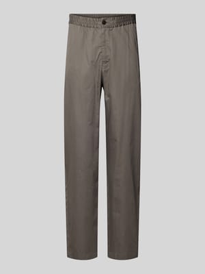 Hose mit elastischem Bund und Gesäßtaschen Shop The Look MANNEQUINE