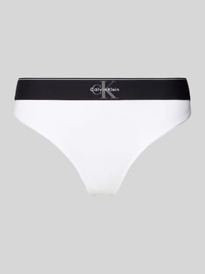 String mit Logo-Muster Shop The Look MANNEQUINE