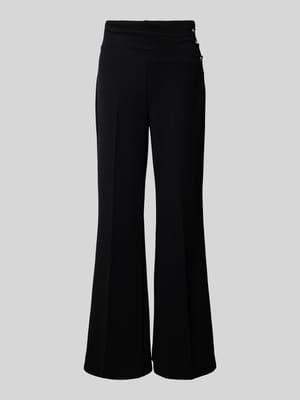 Flared cut broek met knopen Shop The Look MANNEQUINE