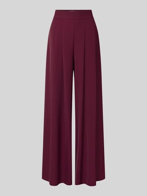 Wide Leg Stoffhose mit Reißverschlusstaschen Shop The Look MANNEQUINE