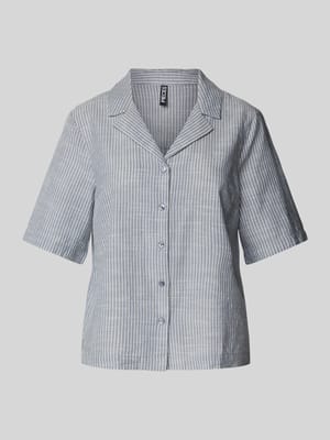 Regular fit overhemdblouse van een mix van katoen en linnen, model 'PIA' Shop The Look MANNEQUINE