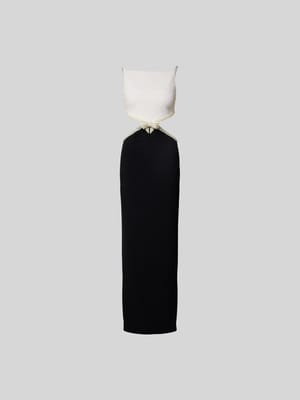 Maxikleid mit Cut Outs Shop The Look MANNEQUINE