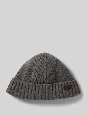 Beanie mit Label-Badge Shop The Look MANNEQUINE