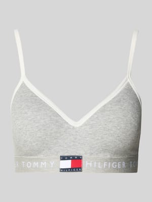 BH mit Logo Bund Modell 'RIB BRALETTE LIFT' Shop The Look MANNEQUINE