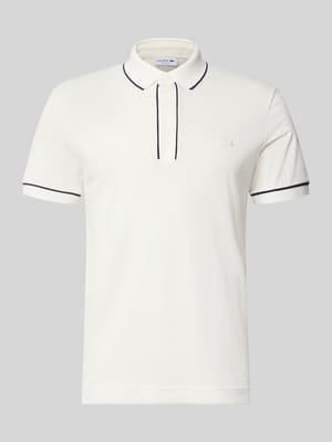 Regular Fit Poloshirt aus Baumwoll-Mix Modell 'CHEMISE' Shop The Look MANNEQUINE