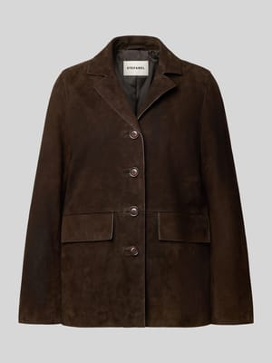 Regular Fit Jacke in Leder-Optik Shop The Look MANNEQUINE