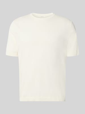 t-shirt o kroju regular fit z czystej bawełny model 'TORINO' Shop The Look MANNEQUINE