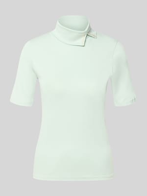 Slim Fit T-Shirt aus Baumwoll-Mix Shop The Look MANNEQUINE