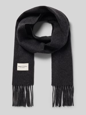 Schal aus reiner Schurwolle Shop The Look MANNEQUINE