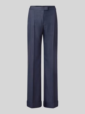 Spodnie Wide Leg z mieszanka wiskozy model 'Talia5' Shop The Look MANNEQUINE
