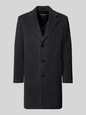 Regular Fit Wollmantel mit Kaschmir-Anteil Modell 'ADRIA 3.0' Shop The Look MANNEQUINE