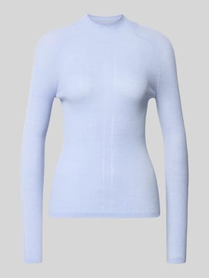 Slim Fit Pullover mit Woll-Anteil Shop The Look MANNEQUINE