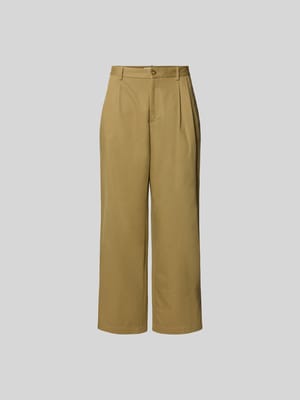 Relaxed Fit Stoffhose aus Baumwolle Shop The Look MANNEQUINE