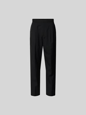 Straight Fit Stoffhose aus reiner Wolle Shop The Look MANNEQUINE