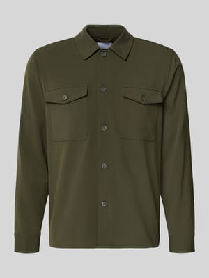 Overhemdjack met knoopsluiting Shop The Look MANNEQUINE