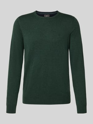 Regular Fit Pullover mit Kaschmir-Anteil Modell 'Merino' Shop The Look MANNEQUINE
