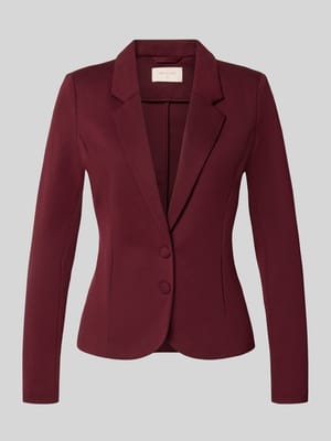 żakiet o kroju slim fit z dodatkiem wiskozy model 'NANNI' Shop The Look MANNEQUINE
