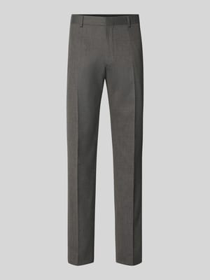 Regular Fit Anzughose mit Schurwoll-Mix Modell 'Leon' Shop The Look MANNEQUINE