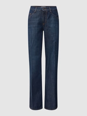 Loose fit jeans met labelpatch, model 'Style.Maine' Shop The Look MANNEQUINE