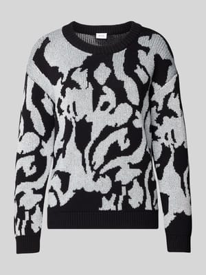 Regular fit pullover in gebreide look, model 'Beca' Shop The Look MANNEQUINE
