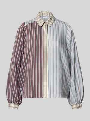 Relaxed Fit Bluse aus Lyocell-Mix Shop The Look MANNEQUINE