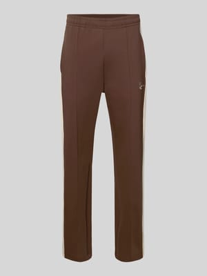 Straight Fit Sweatpants mit Logo-Stitching Shop The Look MANNEQUINE