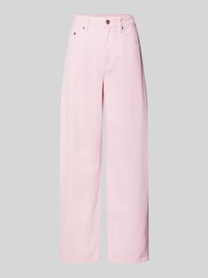 Jeansy o kroju barrel fit z czystej Bawełna Shop The Look MANNEQUINE