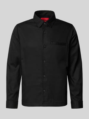 Krój regular fit koszulokurtka z Mieszanka lyocellu i bawełny Model 'ENOCK' Shop The Look MANNEQUINE