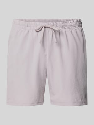 Shorts mit elastischem Bund und Logo Shop The Look MANNEQUINE