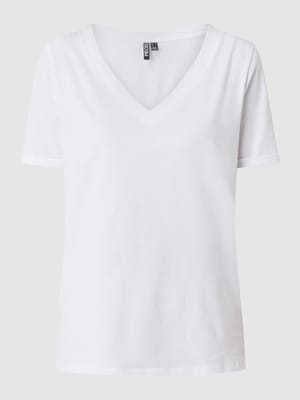 T-shirt z bawełny model ‘Ria’ Shop The Look MANNEQUINE