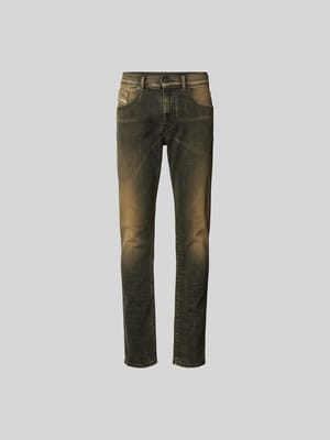 Slim Fit Jeans im Used-Look Shop The Look MANNEQUINE