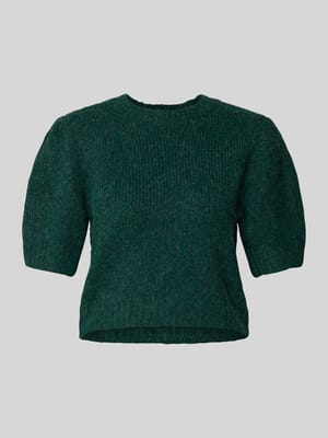 Sweter z dzianiny o kroju regular fit z dodatkiem wełny model ‘NOVAH’ Shop The Look MANNEQUINE