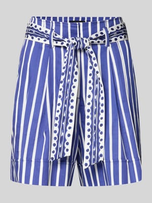 Bermuda’s met bindriem en steekzakken Shop The Look MANNEQUINE
