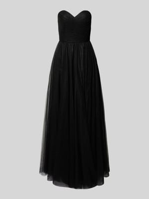 Sukienka wieczorowa z serce-dekolt: i szal Shop The Look MANNEQUINE