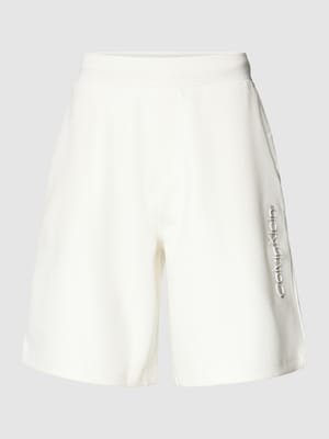 Regular fit sweatshorts in effen design Shop The Look MANNEQUINE