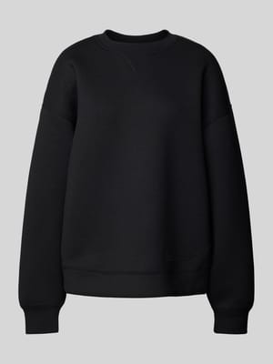 Sweatshirt met extra brede schouders, model 'RAYA' Shop The Look MANNEQUINE