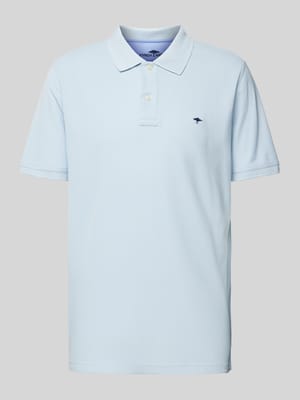 Poloshirt mit Logo-Stitching Shop The Look MANNEQUINE